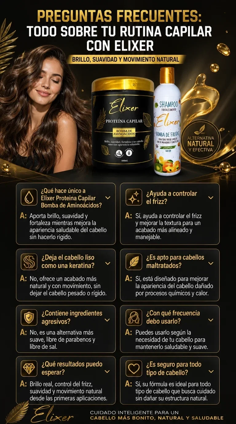 Preguntas Frecuentes Elixer Aminoácidos