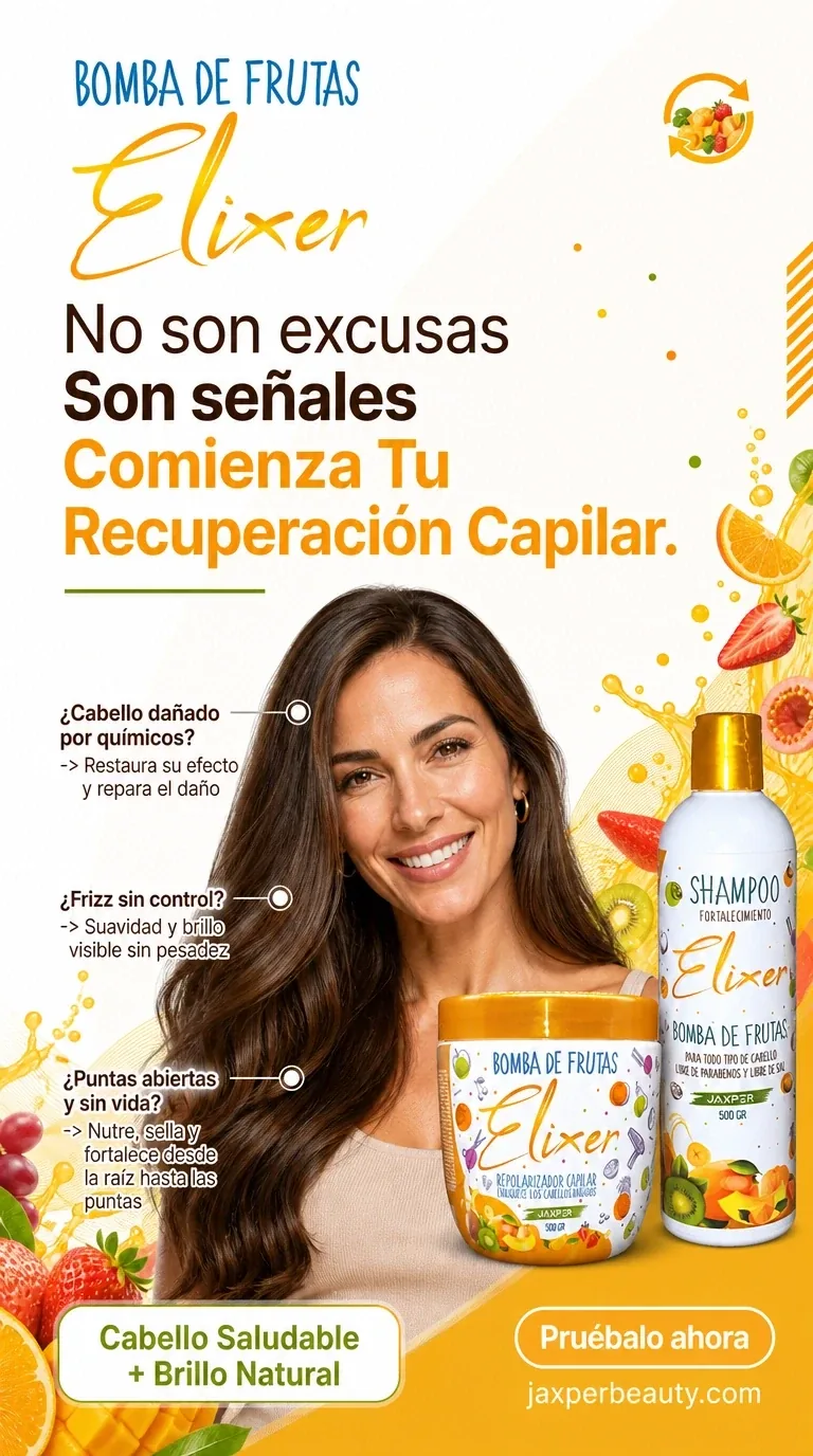 Señales que necesitas Elixer Bomba de Frutas