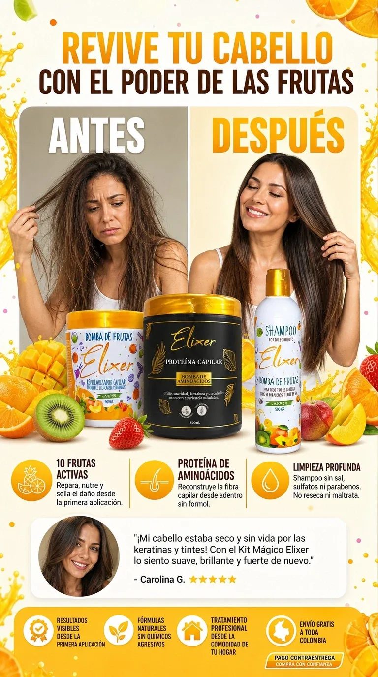 Kit Mágico Elixer — 3 productos 1 rutina cabello renovado
