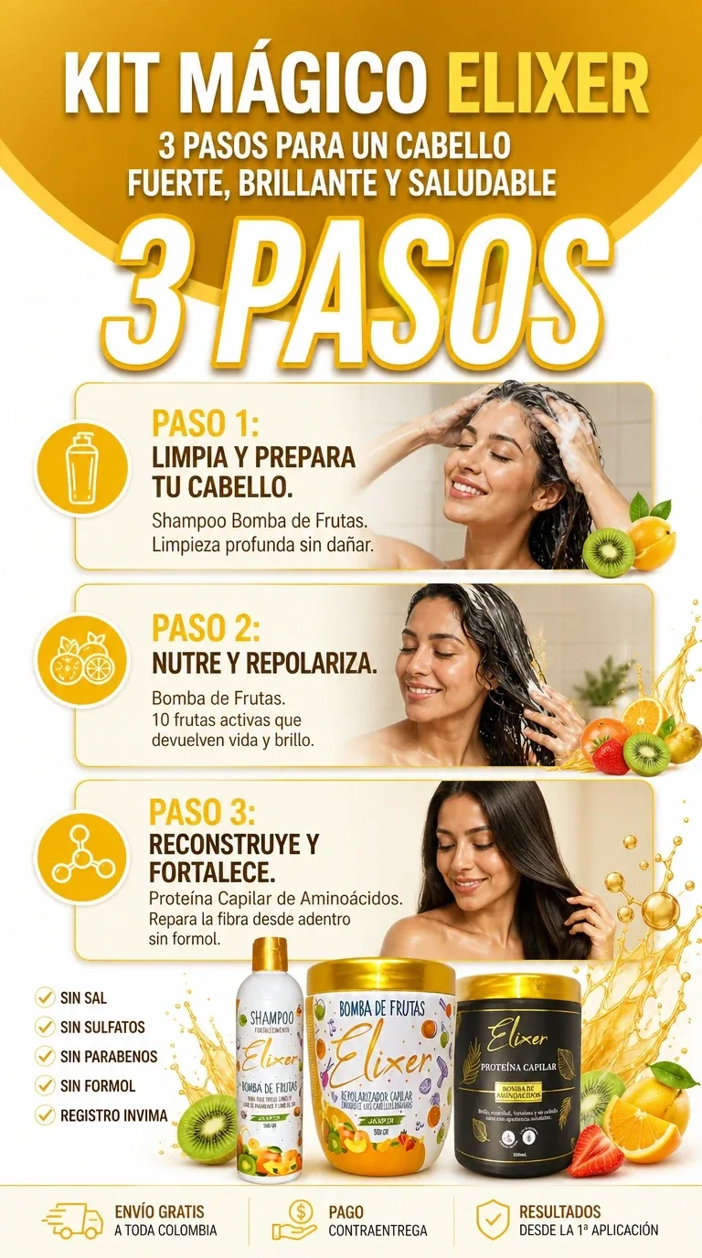 Kit Mágico Elixer — Repara nutre y fortalece