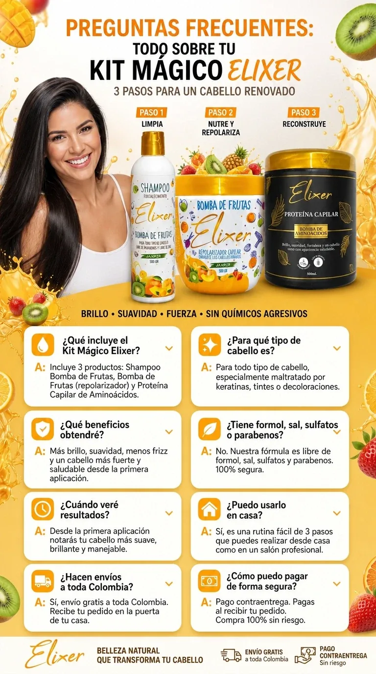 Kit Mágico Elixer — Comienza tu recuperación capilar